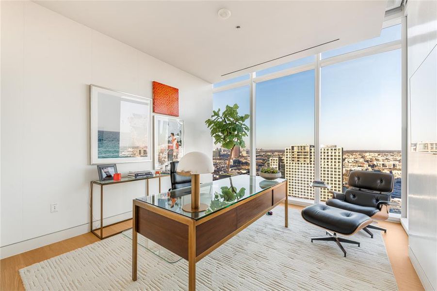 Furnished interior view inside a new home in , Dallas (Image 15).