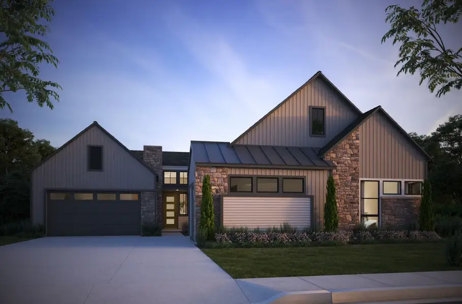 Representative exterior photo of a completed home built from the The Isleworth by Trumark Homes in RainDance, Windsor, CO (Image 2).