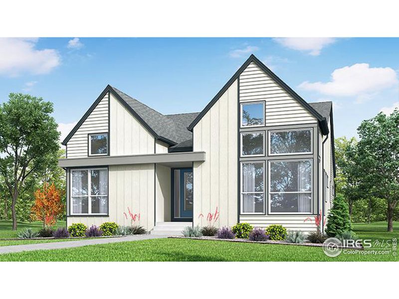 Modern Farmhouse Rendering