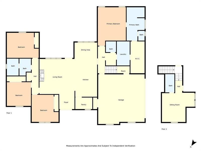 2D floor plan layout of this home in , Moody, TX (Image 3).