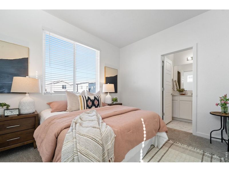 Furnished interior view inside a new home in Liberty Draw, Evans (Image 7). Furnished interior view inside a new home in Liberty Draw, Evans (Image 7).