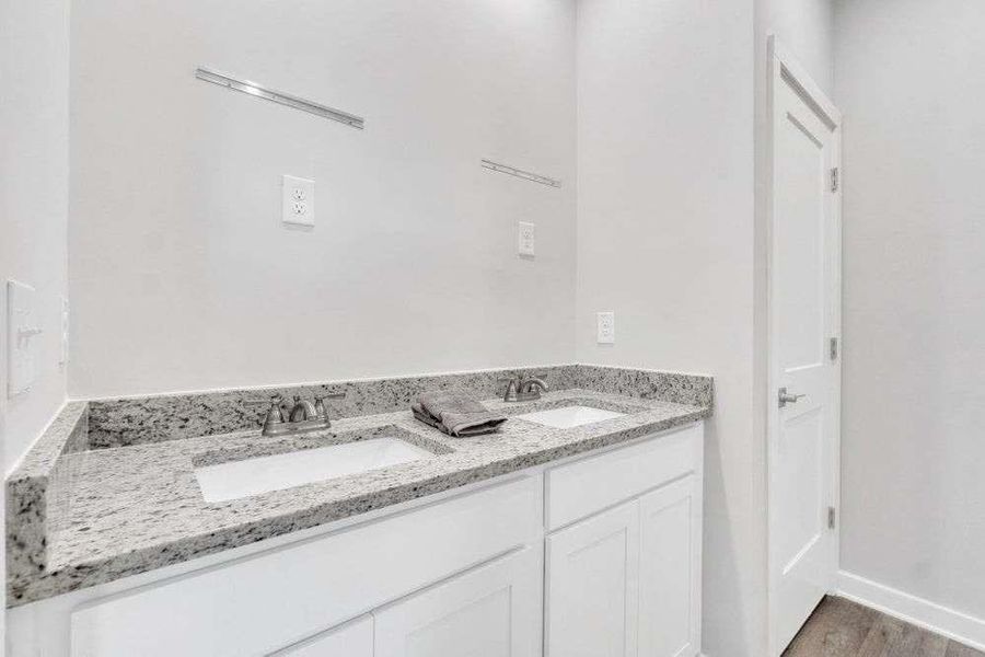 Furnished interior view inside a new home in The Woodlands Preserve, Jackson (Image 8).