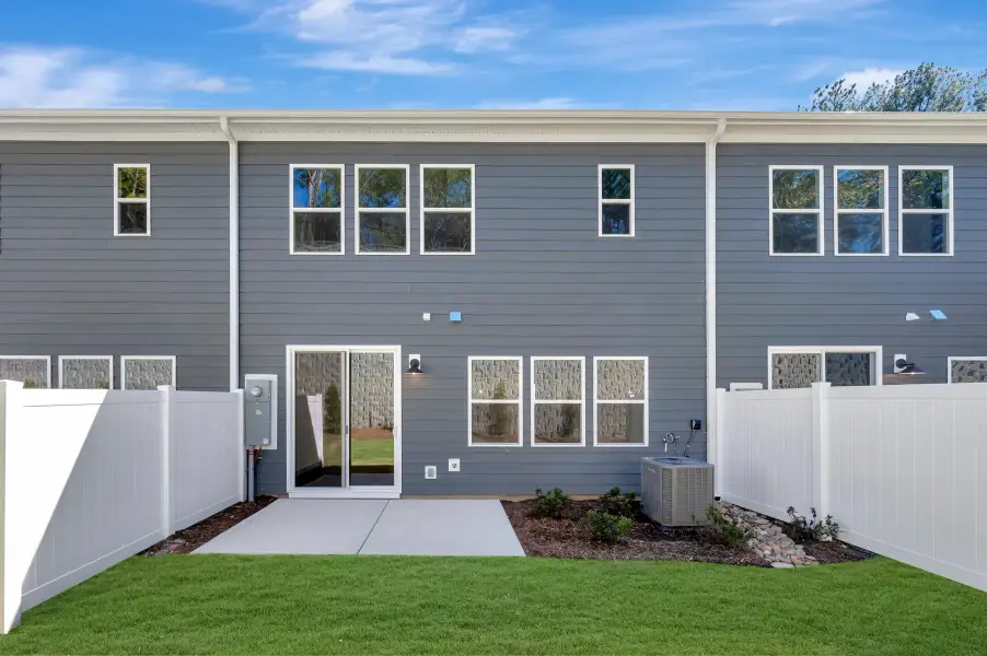 Exterior details and patio area of a home in Millstone, Cramerton (Image 3).