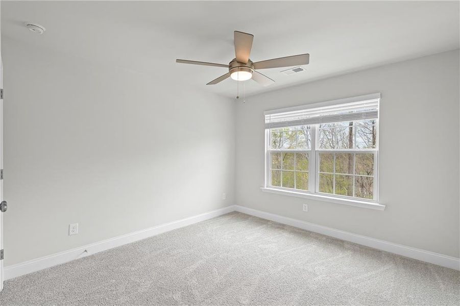 Spacious, unfurnished interior of a new home in Rose Creek, Cumming (Image 25). Spacious, unfurnished interior of a new home in Rose Creek, Cumming (Image 25).