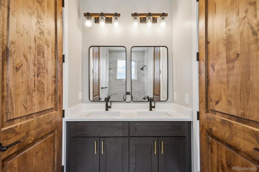 Furnished interior view inside a new home in , Brighton (Image 29).