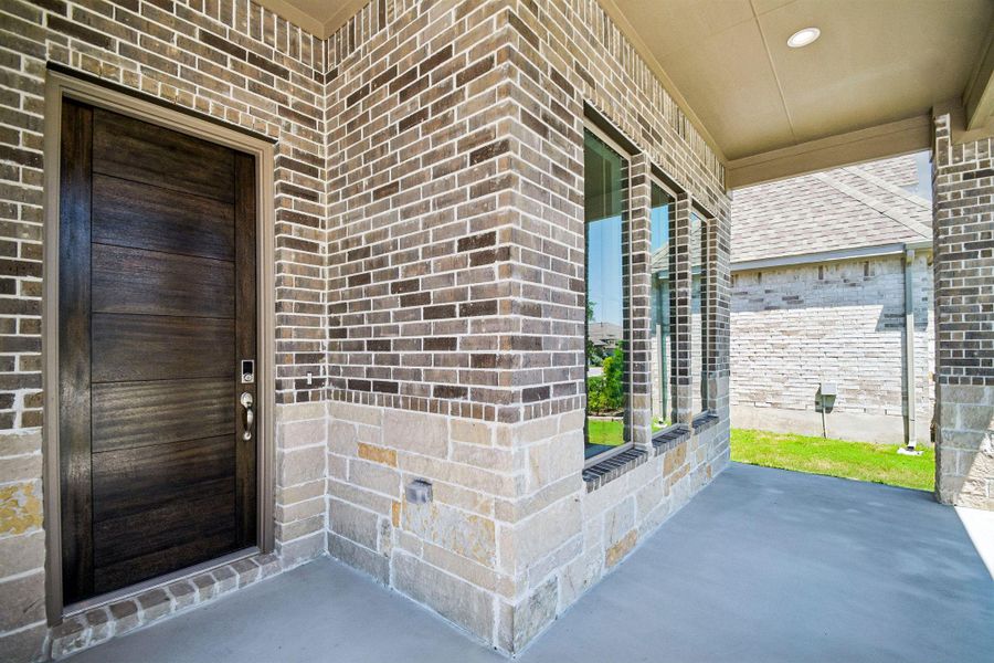 Exterior details and patio area of a home in 6 Creeks, Kyle (Image 2). Exterior details and patio area of a home in 6 Creeks, Kyle (Image 2).