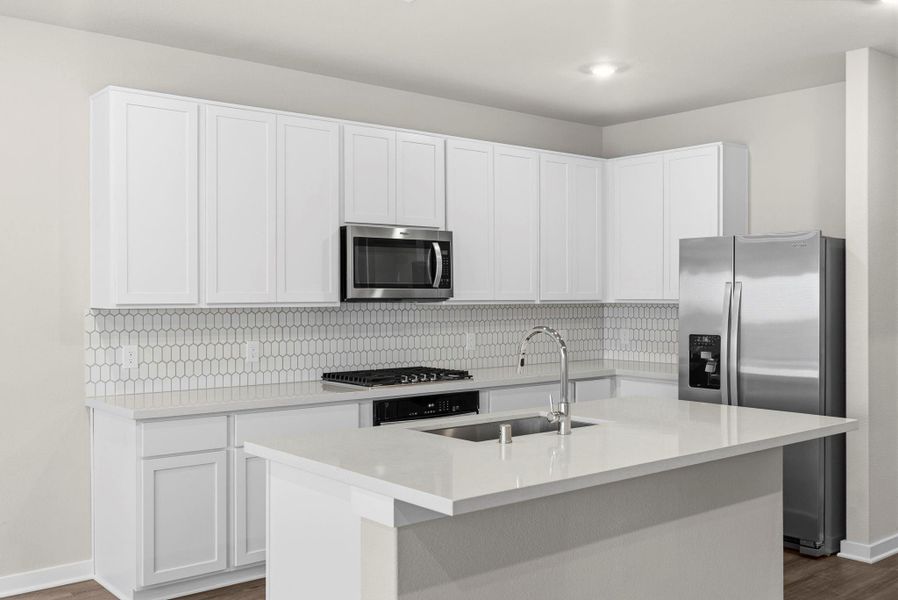 Furnished interior view inside a new home in Windrose Green, Angleton (Image 8).