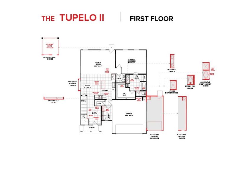 Tupelo II First Floor