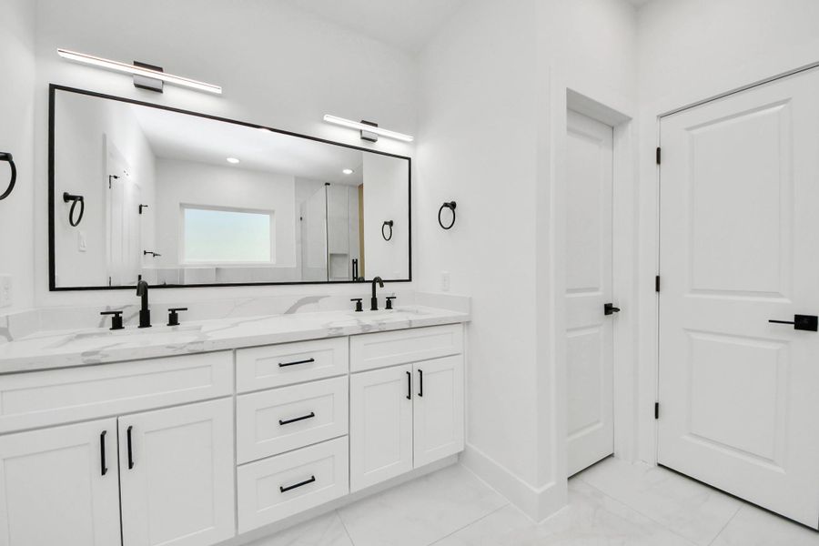 Furnished interior view inside a new home in , Houston (Image 10).