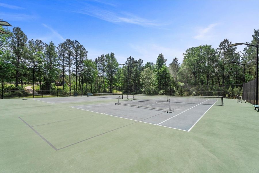 Subdivision- Pickle Ball and Tennis Courts