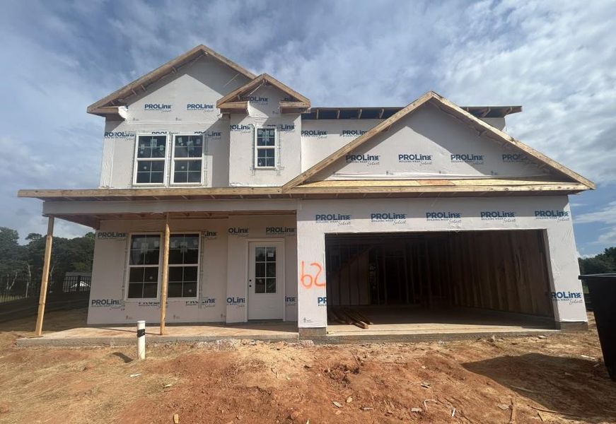 In-progress construction of a new home in Red Bird Manor, Jefferson, GA (Image 15). In-progress construction of a new home in Red Bird Manor, Jefferson, GA (Image 15).