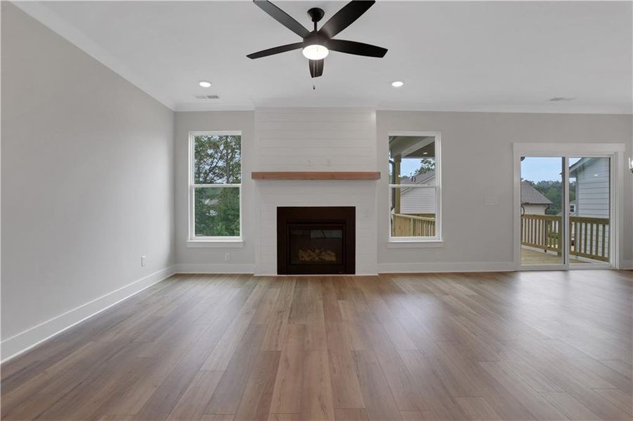Spacious, unfurnished interior of a new home in Marble Tree, Ball Ground (Image 32).
