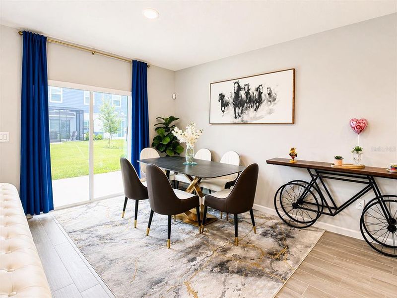 Furnished interior view inside a new home in , St. Cloud (Image 6).
