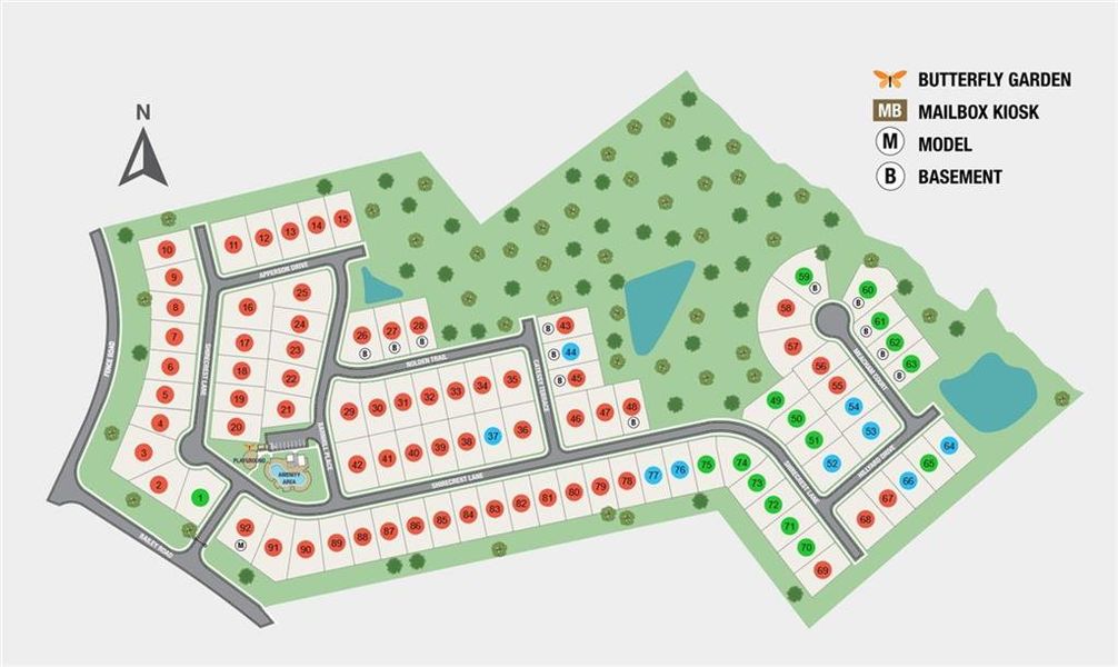 Image 53 of a home in Bailey Fence.