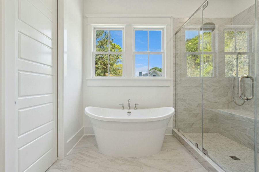 Furnished interior view inside a new home in , Johns Island (Image 15).