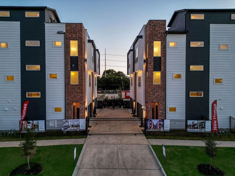 Boulevard on Lamar is gated and exclusive to its residents