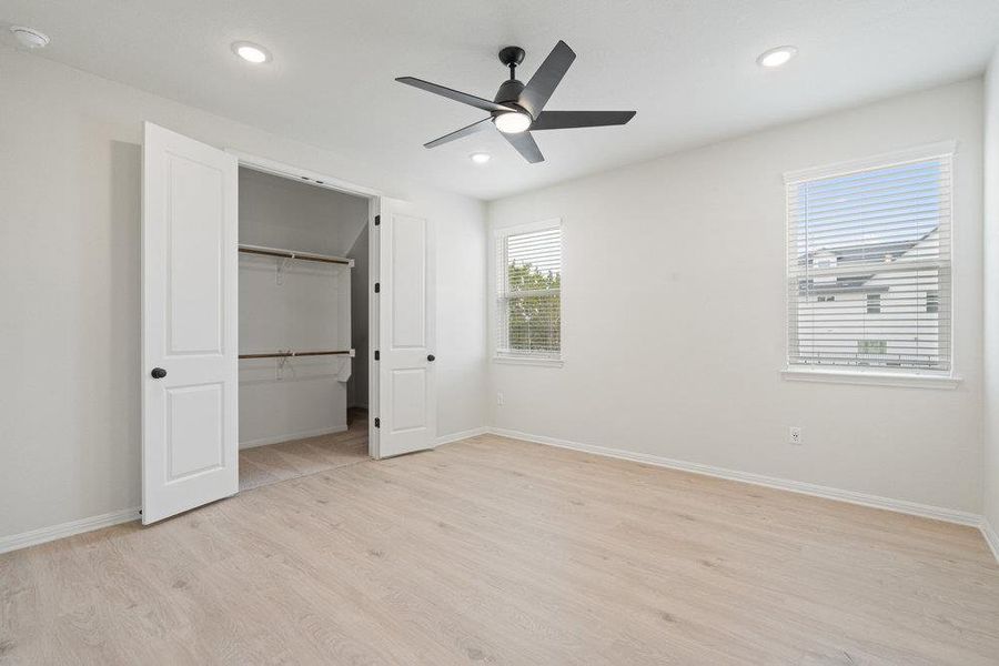 Spacious, unfurnished interior of a new home in Foxfield, Austin (Image 23). Spacious, unfurnished interior of a new home in Foxfield, Austin (Image 23).