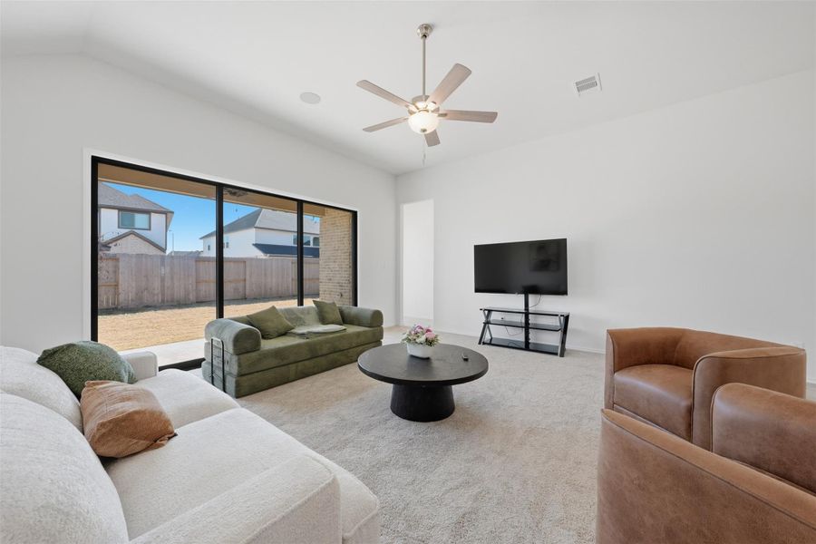 Furnished interior view inside a new home in Candela, Richmond (Image 40). Furnished interior view inside a new home in Candela, Richmond (Image 40).