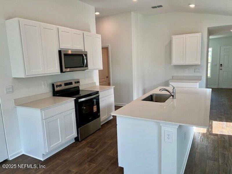 Furnished interior view inside a new home in Rookery, Green Cove Springs (Image 9).