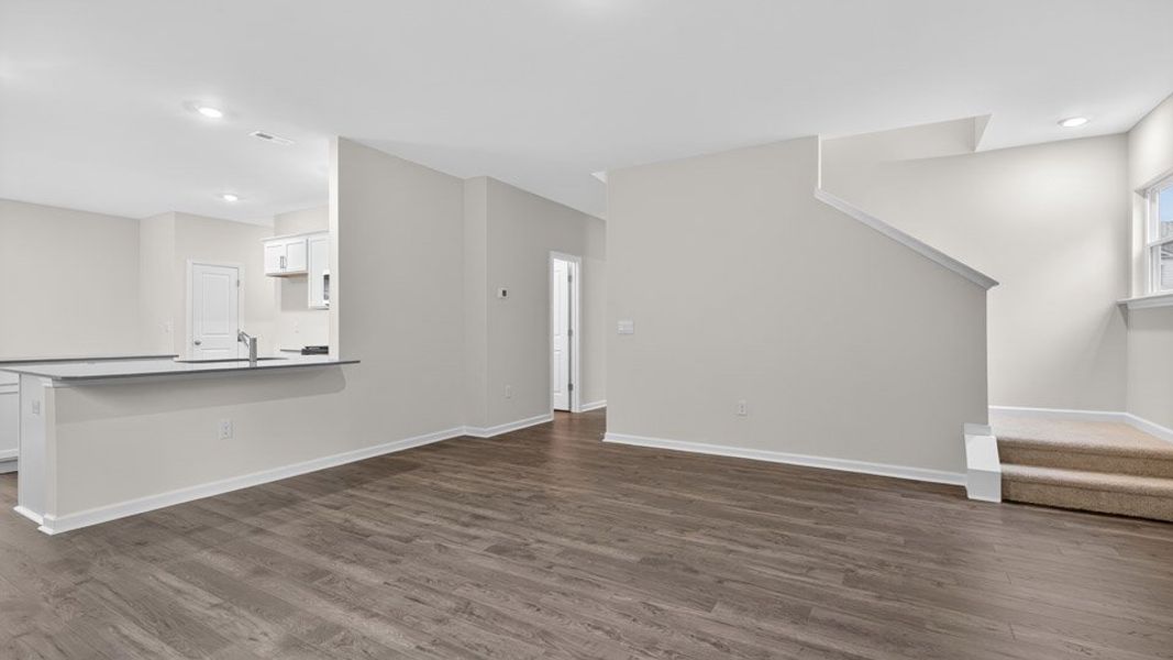 Spacious, unfurnished interior of a new home in Galvins Ridge, Sanford (Image 18).