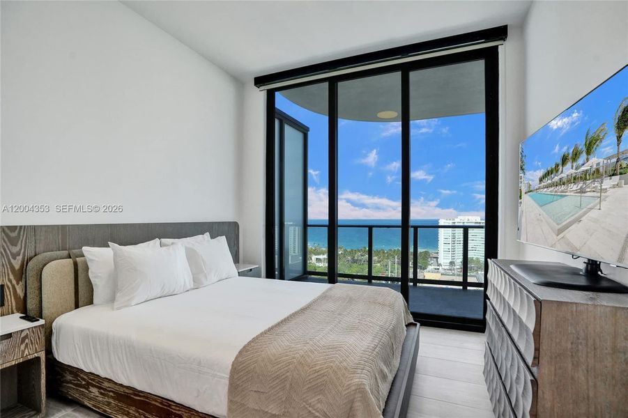 Furnished interior view inside a new home in , Miami Beach (Image 13).