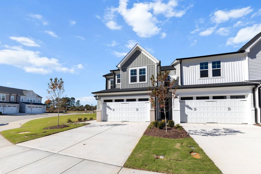Representative exterior photo of a completed home built from the The Hemlock by RobuckHomes in Kennebec Crossing, Angier, NC (Image 40).