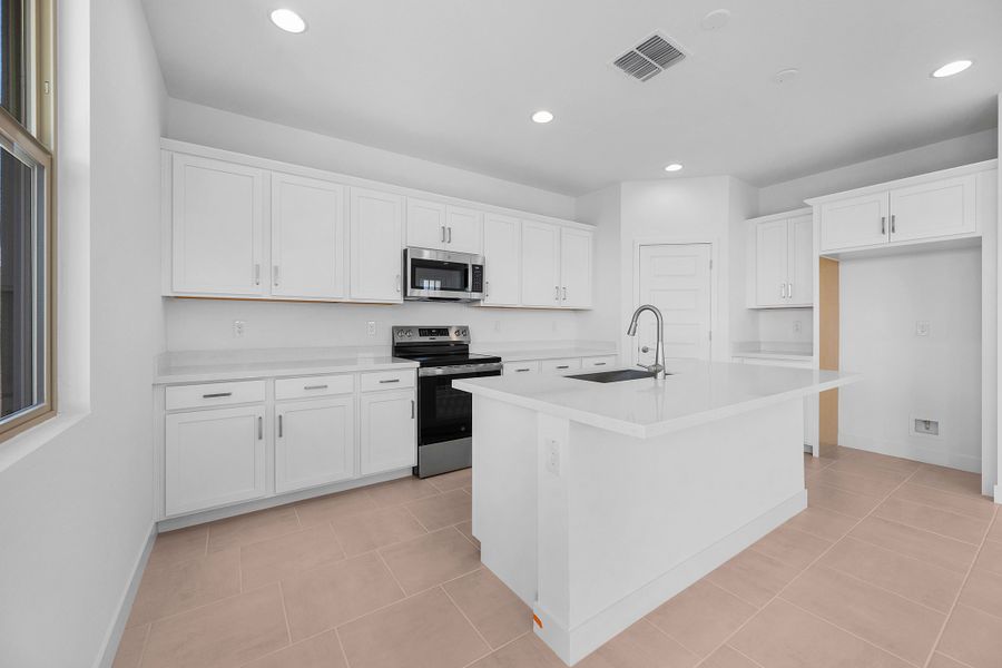 Furnished interior view inside a new home in Artisan at Asante Vista Collection, Surprise (Image 16).