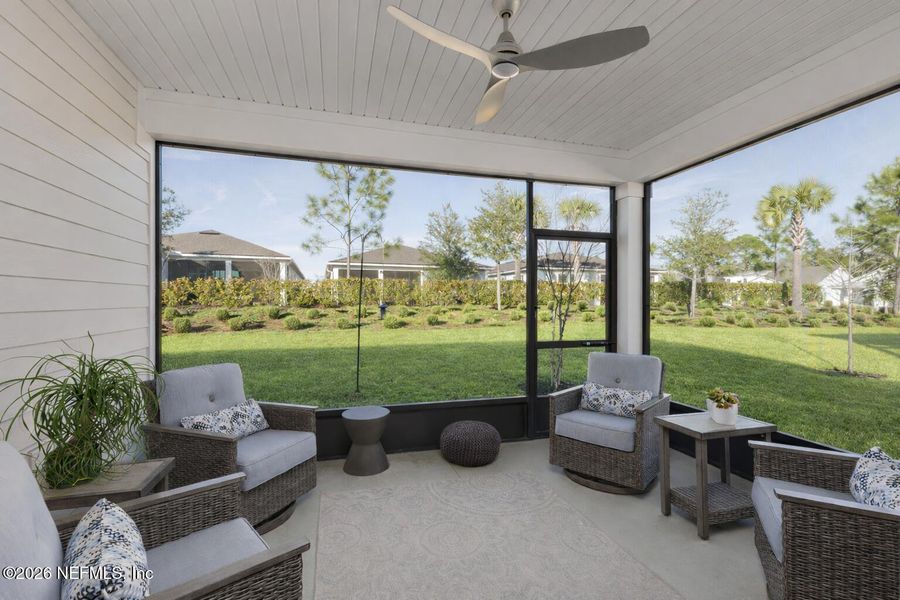 Exterior details and patio area of a home in , St. Johns (Image 25). Exterior details and patio area of a home in , St. Johns (Image 25).