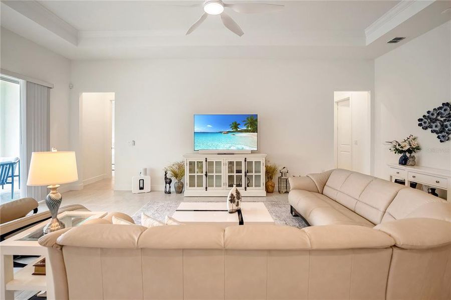 Furnished interior view inside a new home in , Ocala (Image 11).