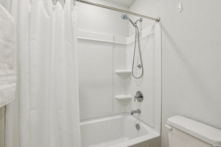 Furnished interior view inside a new home in Blue Ridge Ranch, San Antonio (Image 8).