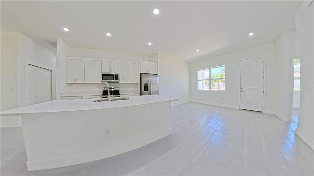 Furnished interior view inside a new home in , Dunnellon (Image 4).