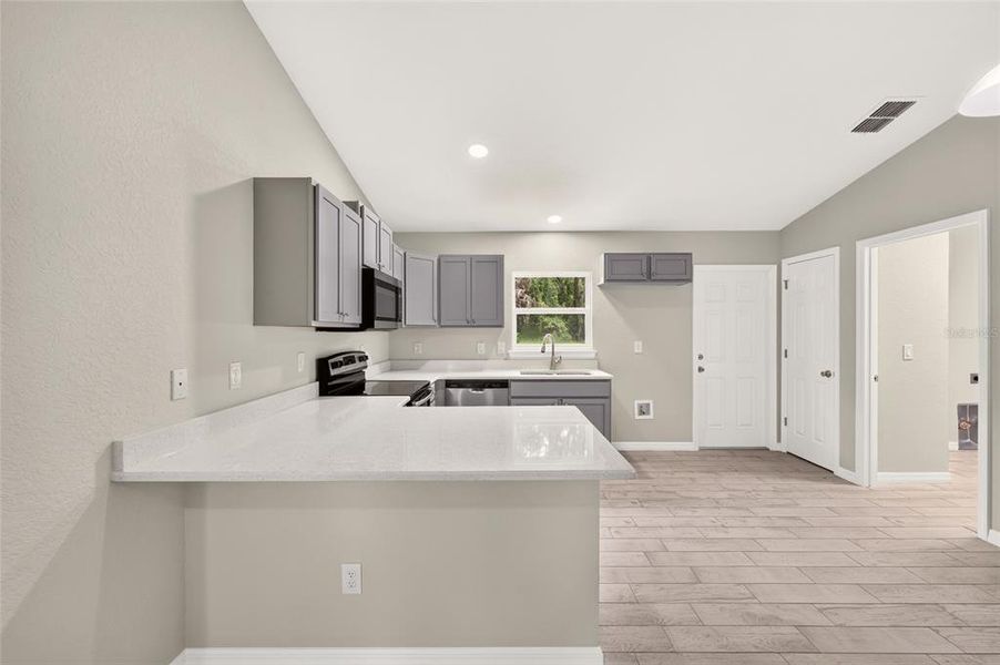 Furnished interior view inside a new home in , Ocala (Image 8). Furnished interior view inside a new home in , Ocala (Image 8).