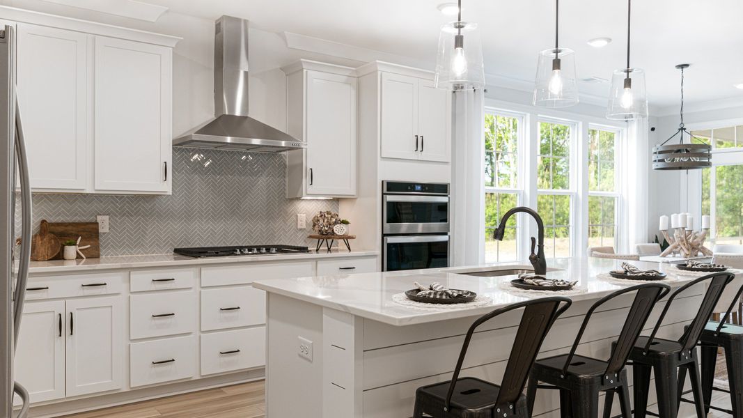 gourmet kitchen in lighthouse floor plan with giant island for hosting gourmet kitchen in lighthouse floor plan with giant island for hosting