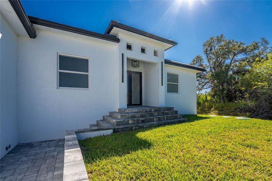 Exterior details and patio area of a home in , Port Charlotte (Image 36). Exterior details and patio area of a home in , Port Charlotte (Image 36).