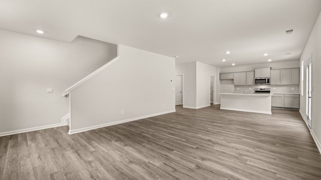 Spacious, unfurnished interior of a new home in The Reserve at Calcutta, Stockbridge (Image 18).