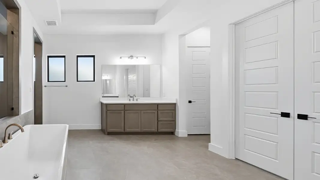 Furnished interior view inside a new home in Terraces, Rockwall (Image 13).