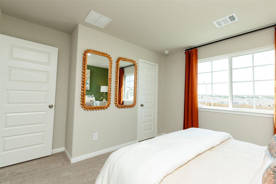 Furnished interior view inside a new home in Wayside Village, Houston (Image 13). Furnished interior view inside a new home in Wayside Village, Houston (Image 13).