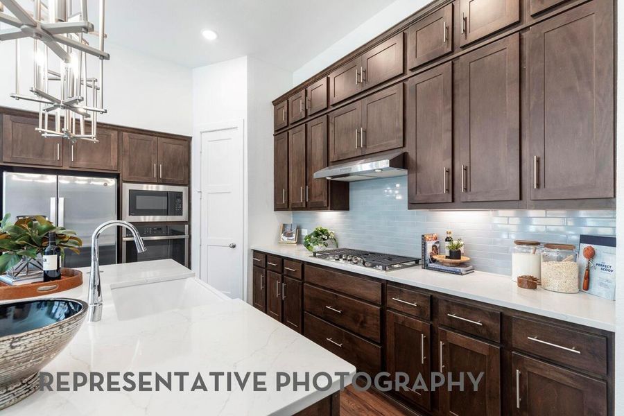 Furnished interior view inside a new home in Wildrye, Waller (Image 11).