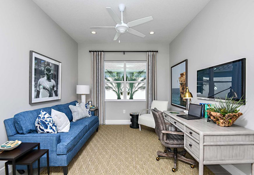 Furnished interior view inside a new home in Avelina, Venice (Image 20).