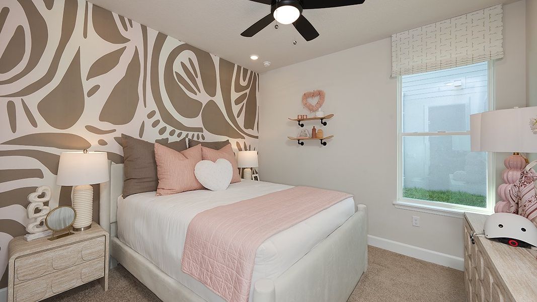 Representative furnished interior of a home built from the Longboat by Taylor Morrison in Center Lake Ranch Community Group Page, St. Cloud (Image 14).