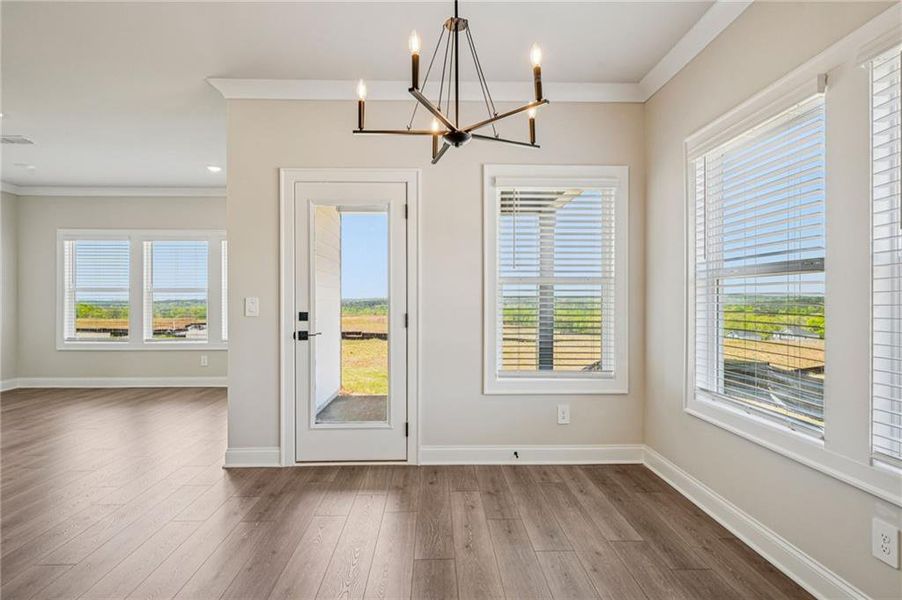 Spacious, unfurnished interior of a new home in River Pointe, Monroe (Image 26).