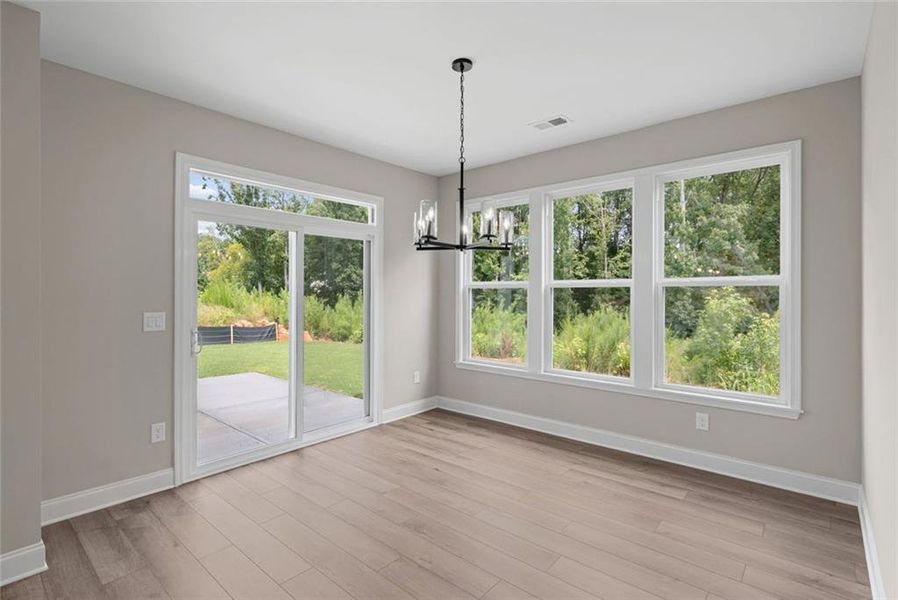 Spacious, unfurnished interior of a new home in Hidden Fields, Hoschton (Image 35).