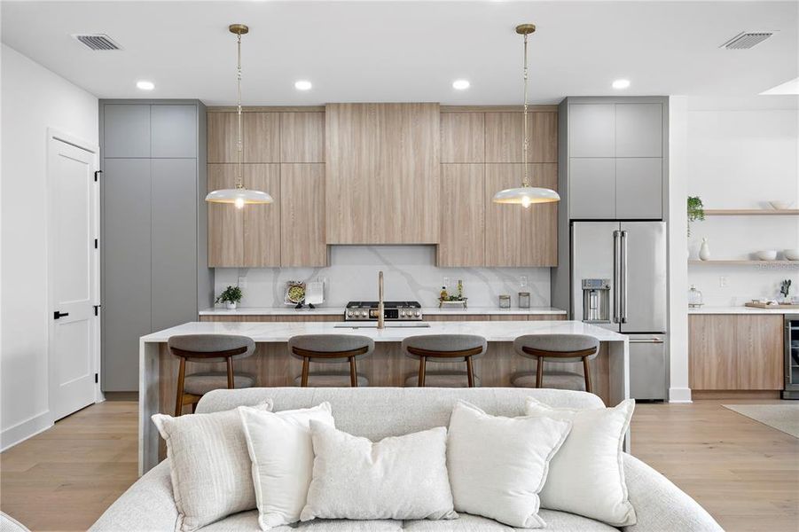 Furnished interior view inside a new home in , Tampa (Image 15).