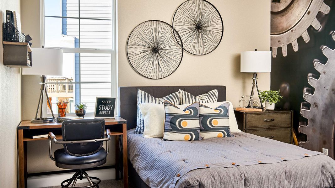 Furnished interior view inside a new home in Parterre, Thornton (Image 16).