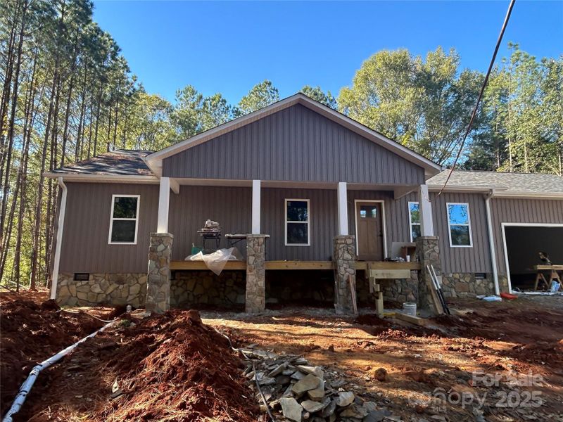 In-progress construction of a new home in , Newton, NC (Image 26).