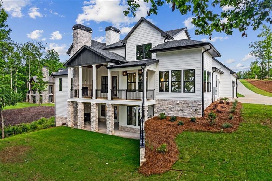 Front exterior of a new home in , Greensboro, GA, highlighting curb appeal (Image 30).