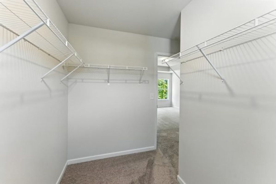 Representative unfurnished interior of a home built from the Brentwood by Piedmont Residential in Falls Creek, Flowery Branch (Image 36).
