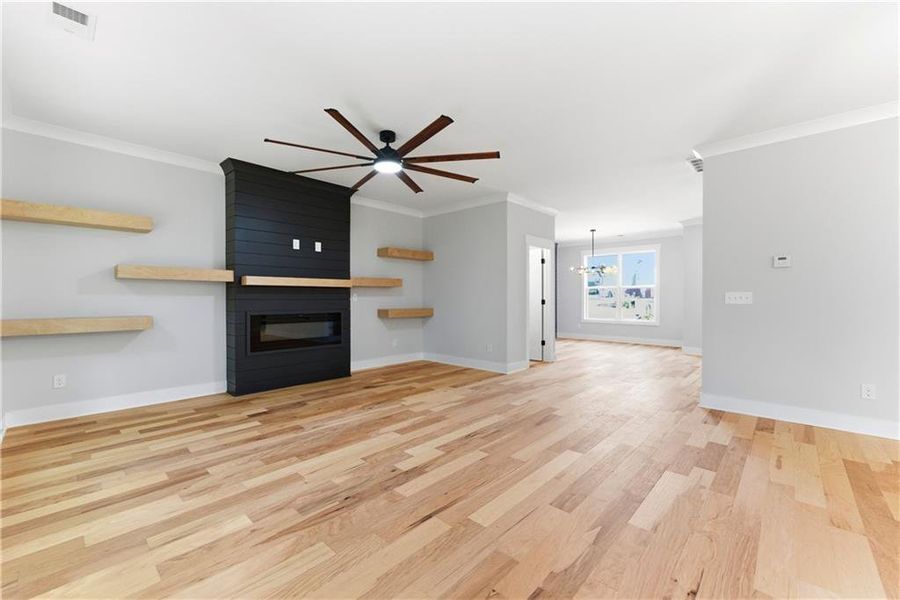 Spacious, unfurnished interior of a new home in , Hampton (Image 31).