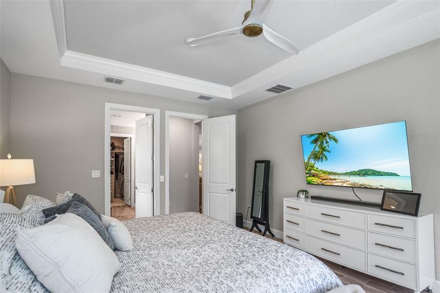 Furnished interior view inside a new home in , Wesley Chapel (Image 50).