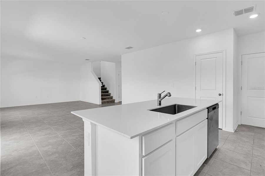 Furnished interior view inside a new home in Cascades: Grand Collection, Davenport (Image 5).